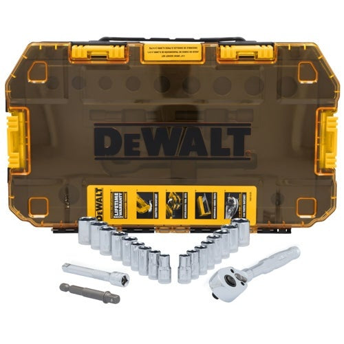 TOUGHSERIES 20PC TOUGH BOX 1/4" DRIVE MECHANICS TOOL SET