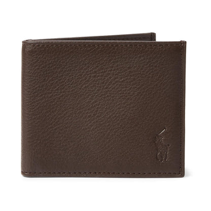 PEBBLED LEATHER BILLFOLD