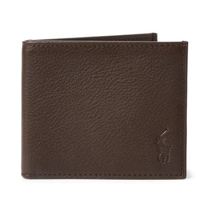 PEBBLED LEATHER BILLFOLD
