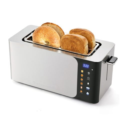 4 SLICE LONG SLOT TOASTER W/ SMARTTOAST DIGITAL TOUCH SCREEN