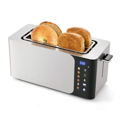 4 SLICE LONG SLOT TOASTER W/ SMARTTOAST DIGITAL TOUCH SCREEN