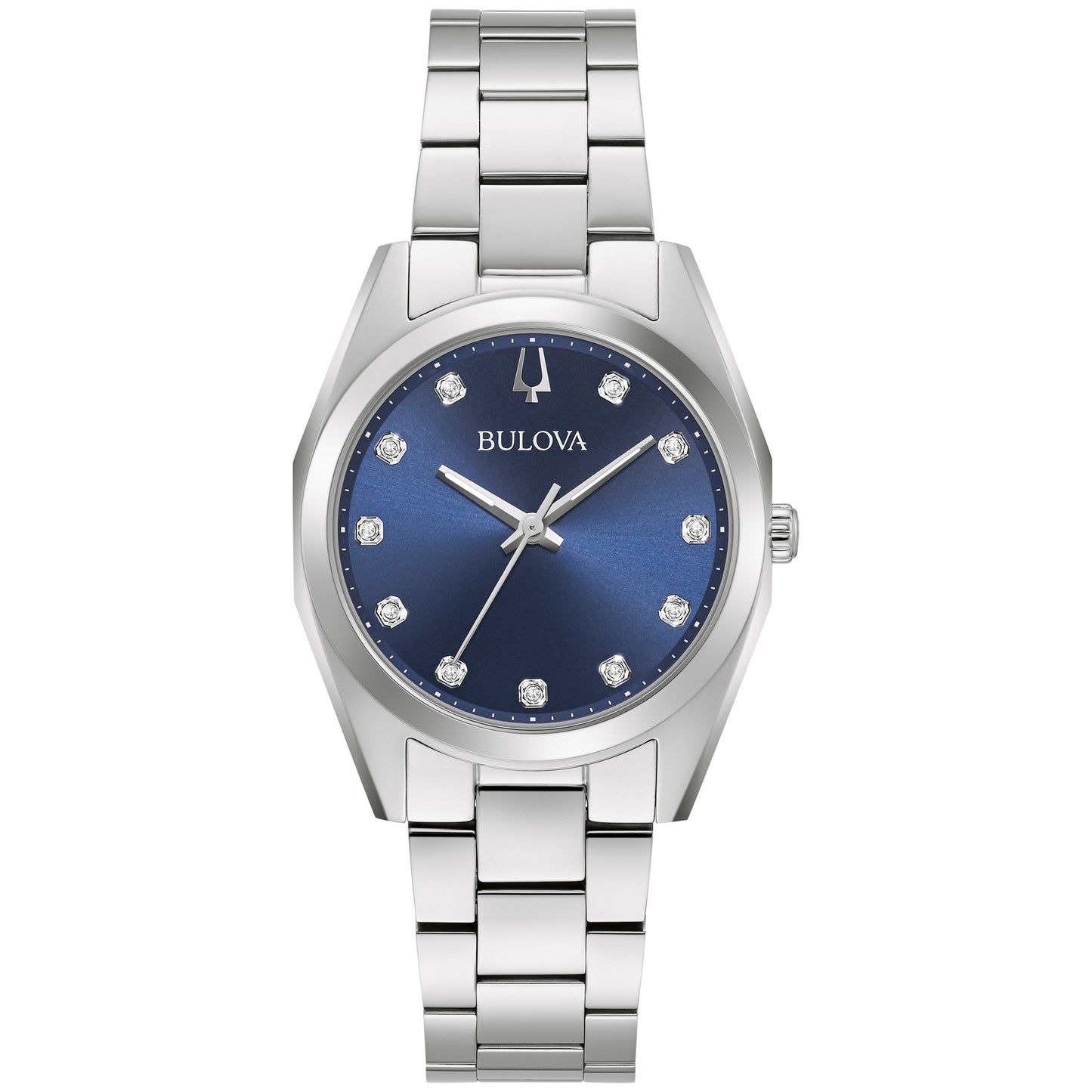 LADIES' SURVEYOR STAINLESS STEEL WATCH, DIAL