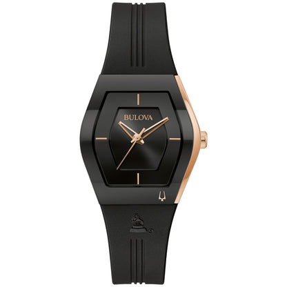 LADIES' GEMINI LATIN GRAMMY SILICONE STRAP WATCH, DIAL