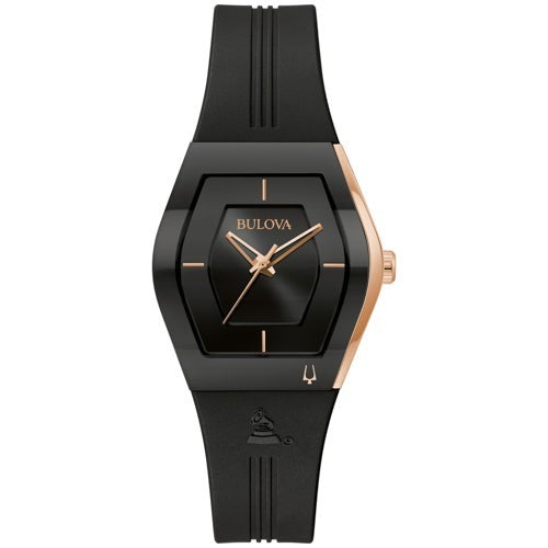 LADIES' GEMINI LATIN GRAMMY SILICONE STRAP WATCH, DIAL