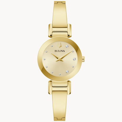 LADIES' MODERN MARC ANTHONY STAINLESS STEEL WATCH, DIAL