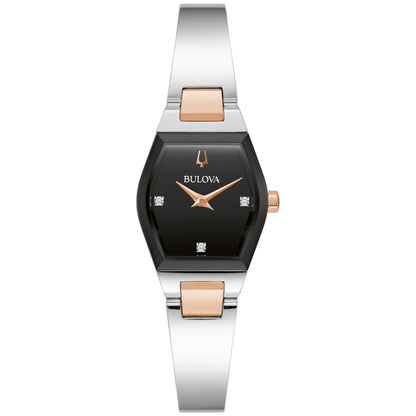 LADIES' GEMINI STAINLESS STEEL WATCH, DIAL