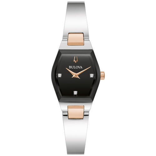 LADIES' GEMINI STAINLESS STEEL WATCH, DIAL