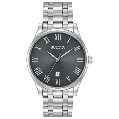 MEN'S CLASSIC STAINLESS STEEL WATCH, DIAL