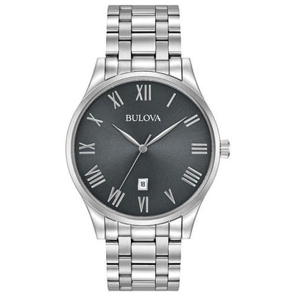 MEN'S CLASSIC STAINLESS STEEL WATCH, DIAL