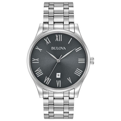 MEN'S CLASSIC STAINLESS STEEL WATCH, DIAL