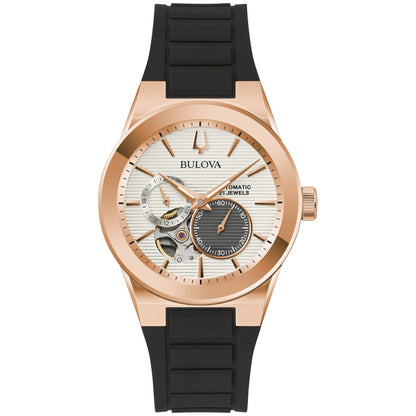 MEN'S LATIN GRAMMY SILICONE STRAP WATCH, DIAL