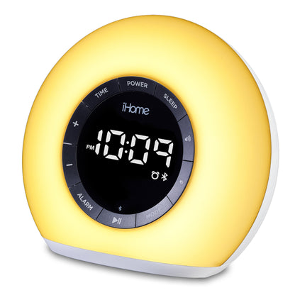COLOR CHANGING BLUETOOTH CLOCK RADIO