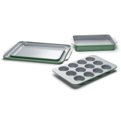NON-TOXIC NONSTICK CERAMIC HALF BAKEWARE SET