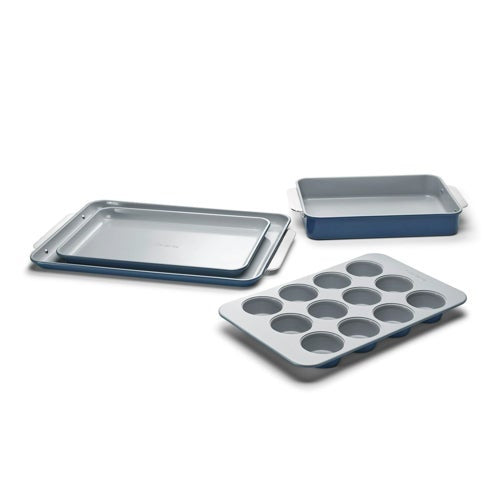 NON-TOXIC NONSTICK CERAMIC HALF BAKEWARE SET