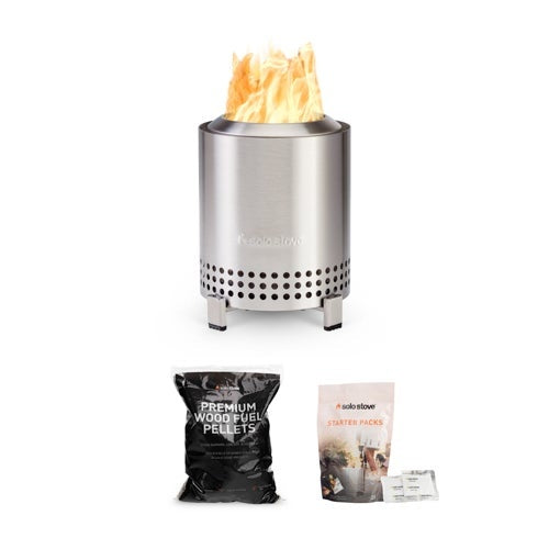 MESA TABLETOP PIT + WOOD FUEL PELLETS + STARTER PACK