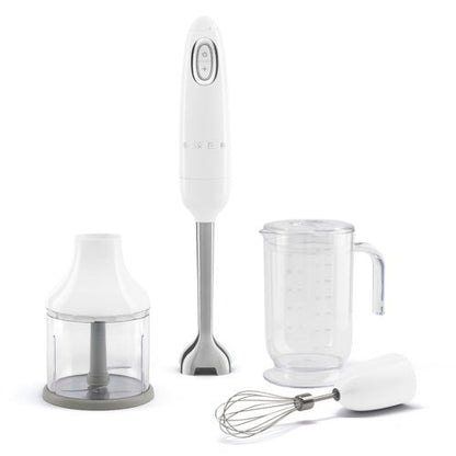 RETRO STYLE HAND BLENDER W/ ACCESSORIES