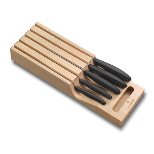 SWISS CLASSIC 6PC IN-DRAWER KNIFE BLOCK SET