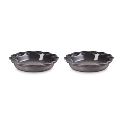 SET OF 2 HERITAGE PIE DISHES