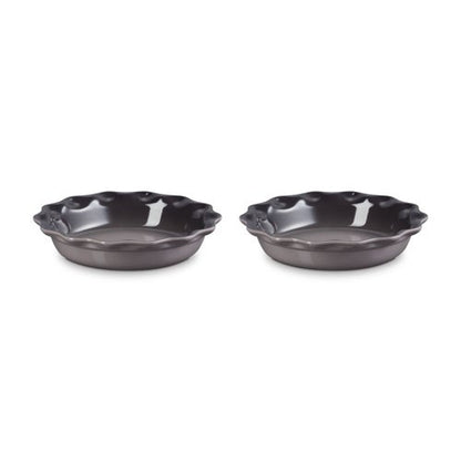 SET OF 2 HERITAGE PIE DISHES