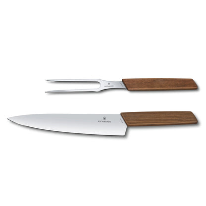 SWISS MODERN 2PC CARVING SET