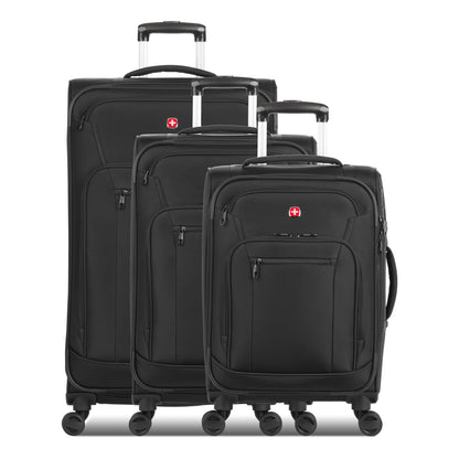 7070 3PC EXPANDABLE SOFTSIDE SPINNER SET