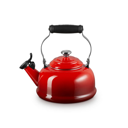 CLASSIC WHISTLING KETTLE W/ METAL FINISHES