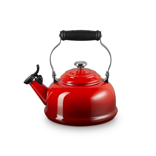 CLASSIC WHISTLING KETTLE W/ METAL FINISHES