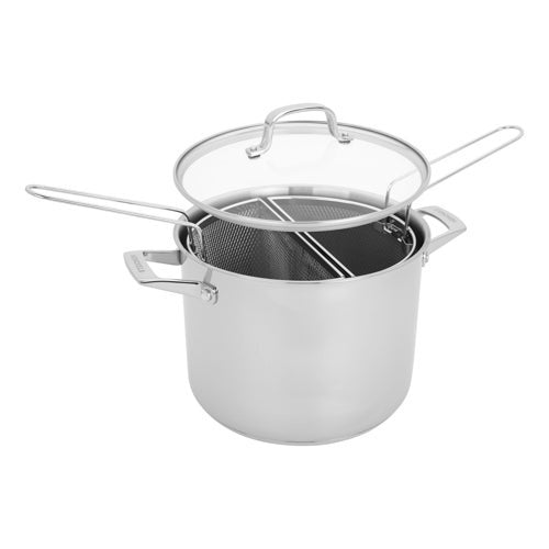 8.5QT PASTA POT W/ COLANDER BASKETS