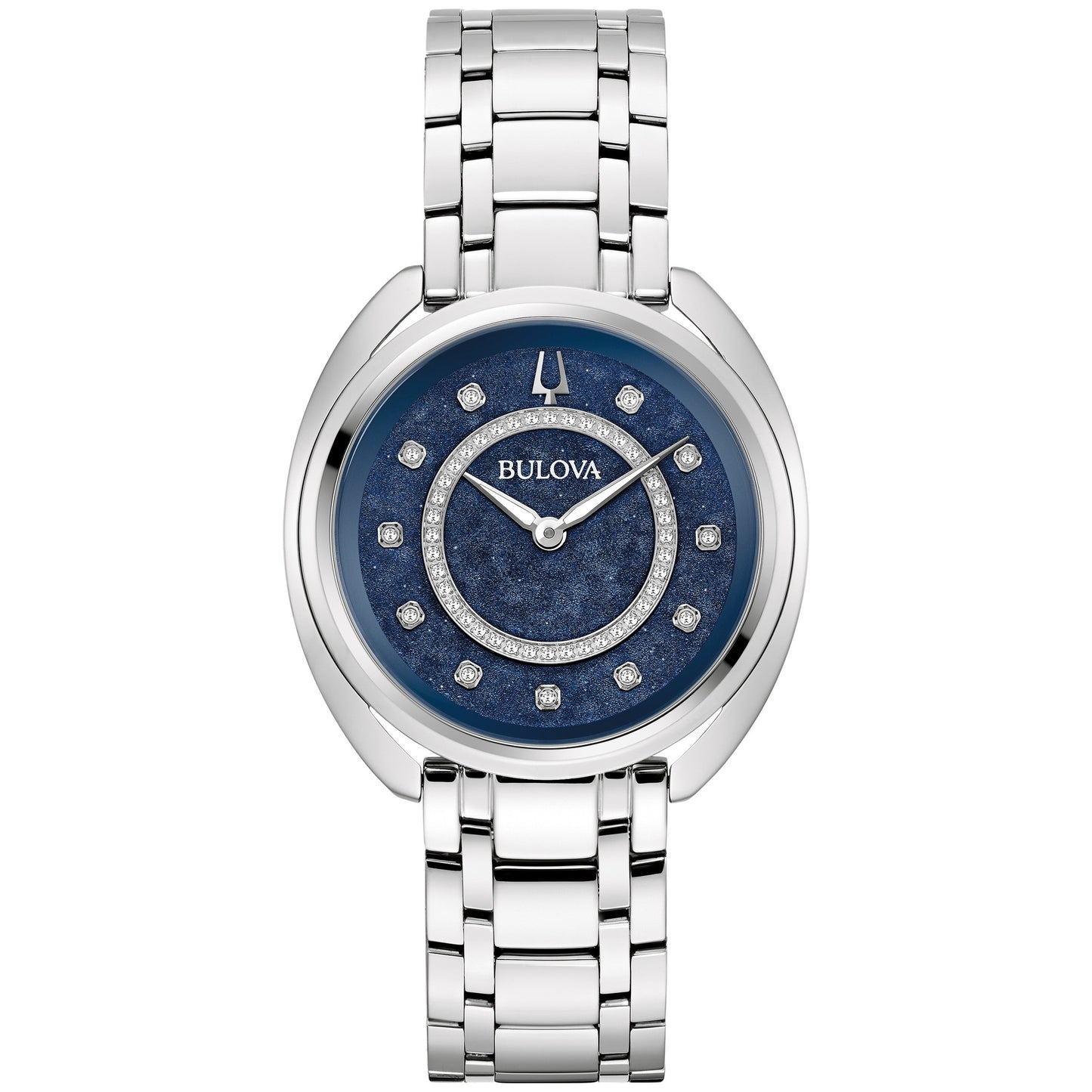 LADIES' DUALITY STAINLESS STEEL WATCH W/ STRAPS, DIAL