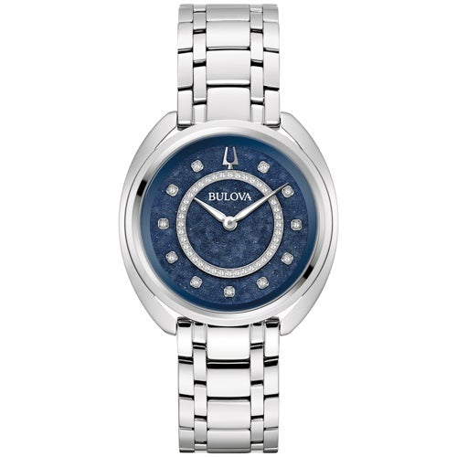 LADIES' DUALITY STAINLESS STEEL WATCH W/ STRAPS, DIAL