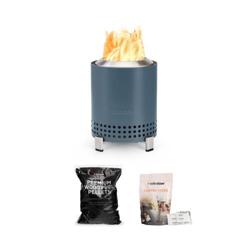 MESA TABLETOP PIT + WOOD FUEL PELLETS + STARTER PACK