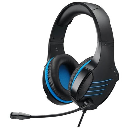 GAMING STEREO HEADSET W/ LED LIGHTS AND 6.5" CABLE