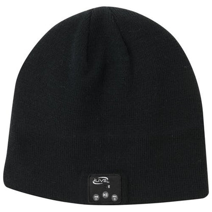 BLUETOOTH KNIT CAP W/ BUILT-IN SPEAKERS AND MIC