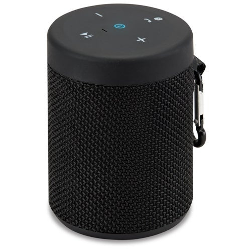 WATERPROOF FABRIC PORTABLE SPEAKER W/ SPEAKERPHONE
