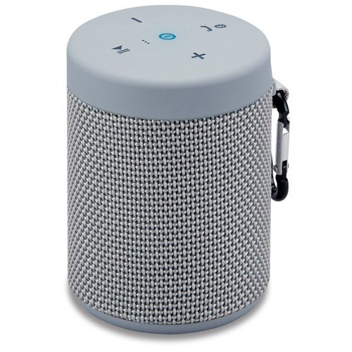 WATERPROOF FABRIC PORTABLE SPEAKER W/ SPEAKERPHONE