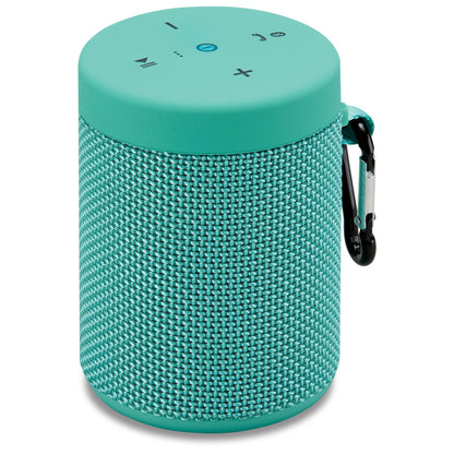 WATERPROOF FABRIC PORTABLE SPEAKER W/ SPEAKERPHONE