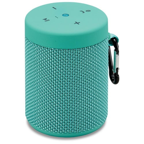 WATERPROOF FABRIC PORTABLE SPEAKER W/ SPEAKERPHONE