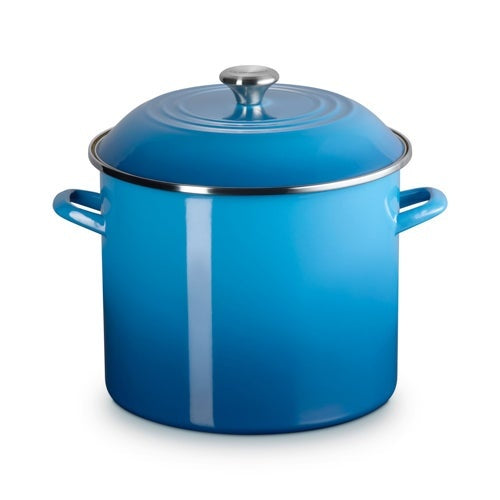 16QT ENAMEL ON STEEL COVERED STOCKPOT