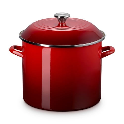 16QT ENAMEL ON STEEL COVERED STOCKPOT