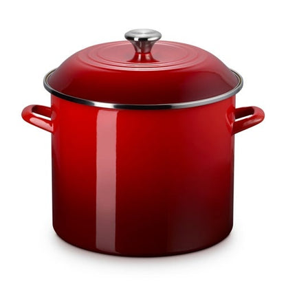 16QT ENAMEL ON STEEL COVERED STOCKPOT