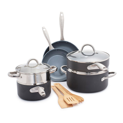 LIMA 12PC CERAMIC NONSTICK COOKWARE SET