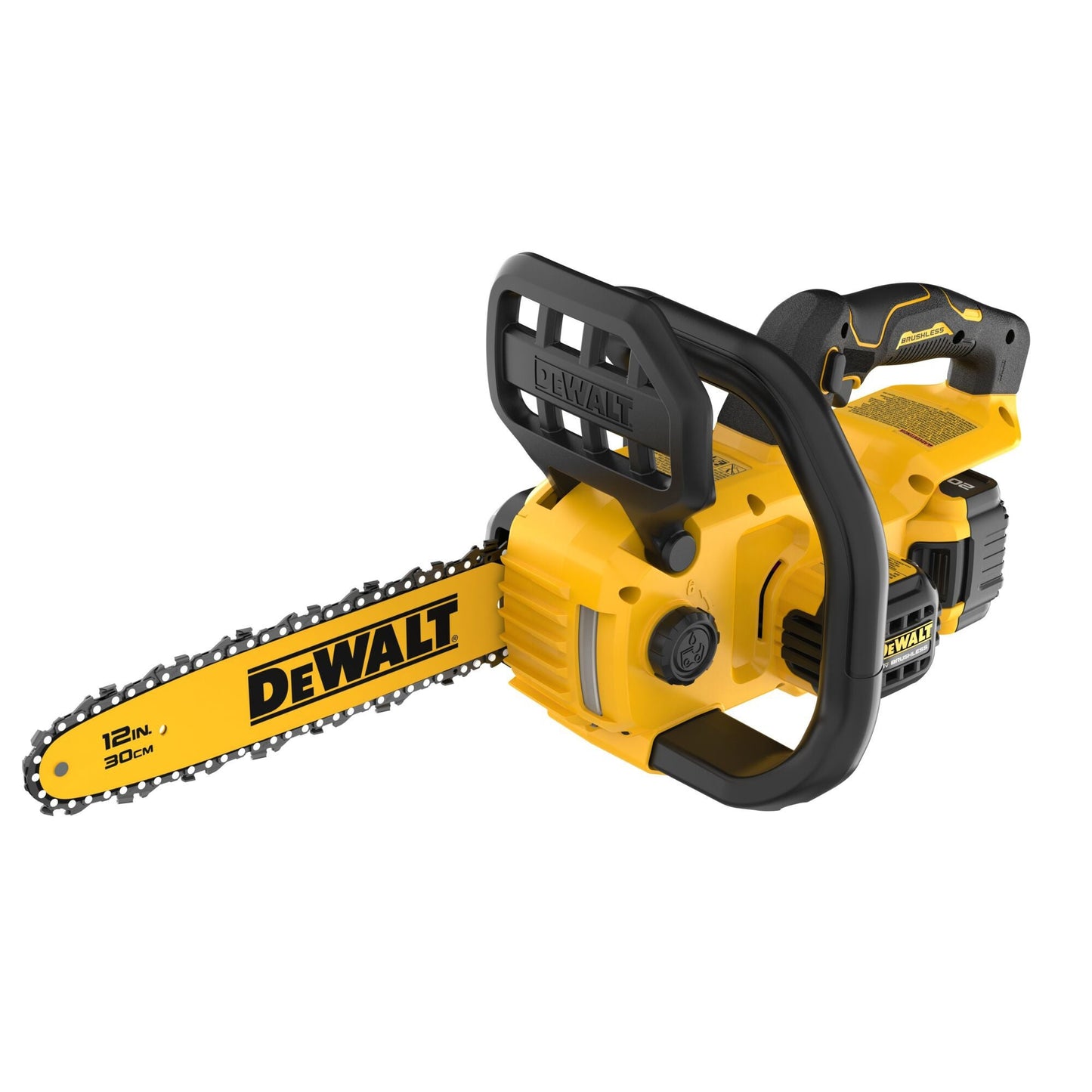 20V MAX COMPACT 12" BRUSHLESS CORDLESS CHAINSAW KIT