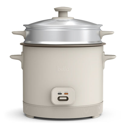 16 CUP RICE COOKER W/ STEAMER OATMILK