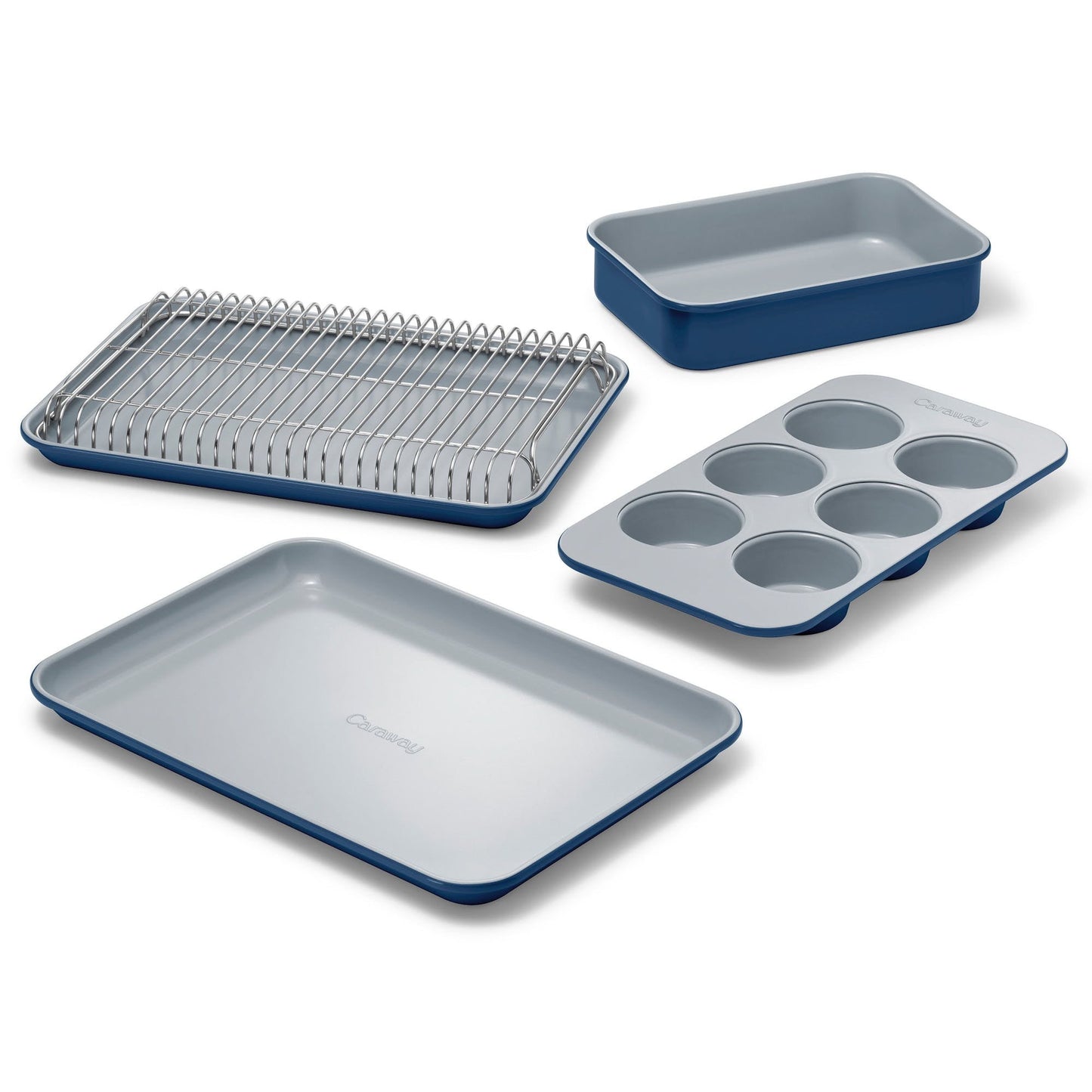 MINI BAKEWARE SET W/ STORAGE ORGANIZER