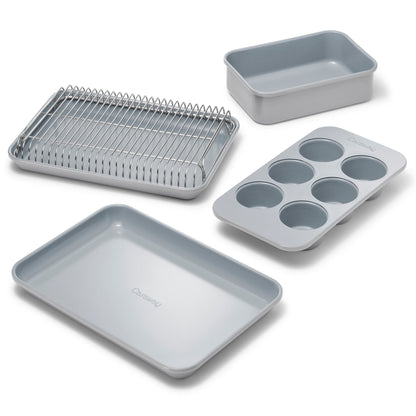 MINI BAKEWARE SET W/ STORAGE ORGANIZER