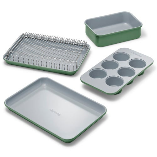 MINI BAKEWARE SET W/ STORAGE ORGANIZER