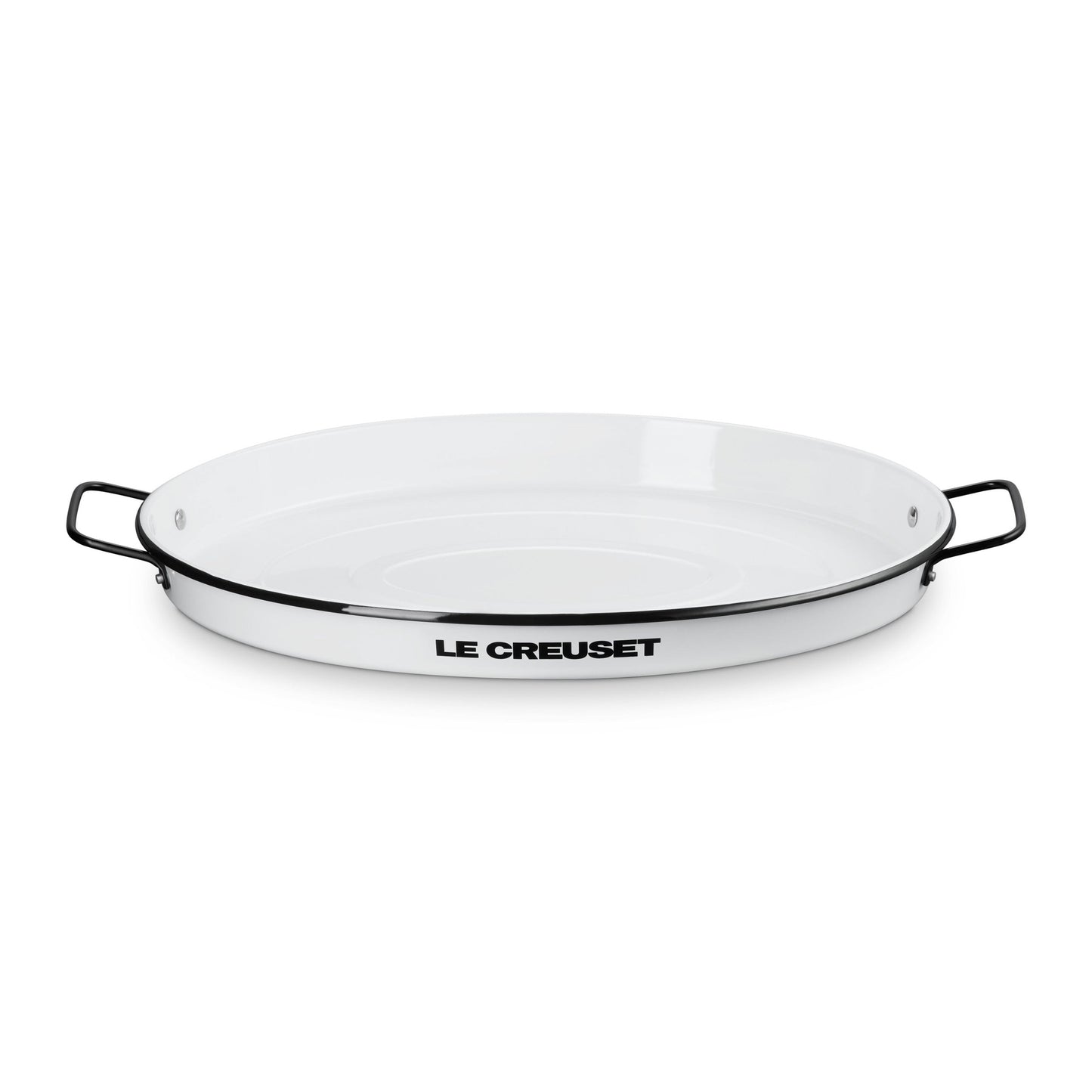 24" EVERYDAY ENAMELWARE OVAL SERVING TRAY