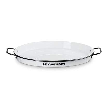 24" EVERYDAY ENAMELWARE OVAL SERVING TRAY