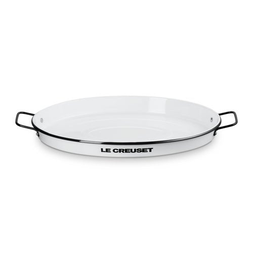 24" EVERYDAY ENAMELWARE OVAL SERVING TRAY