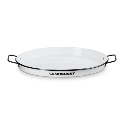 24" EVERYDAY ENAMELWARE OVAL SERVING TRAY